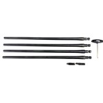 SAKO QUAD 4 Rimfire Barrel & Burris Scope Combo 22LR, 17 Mach2, 17 HMR, 22WMR with Aluminum Case, Excellent Condition