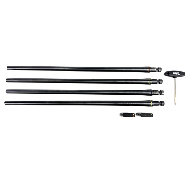 SAKO QUAD 4 Rimfire Barrel & Burris Scope Combo 22LR, 17 Mach2, 17 HMR, 22WMR with Aluminum Case, Excellent Condition