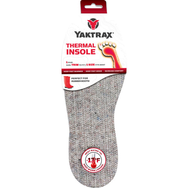 YakTrax Thermal Insoles (1 pair per pack)