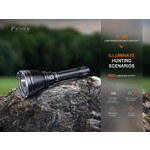 Fenix HT18R Long Range Flashlight 2800 Lumens 1100 Meters Red & Green Filters