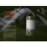 Fenix CL26R Pro Camping Lantern White Marble