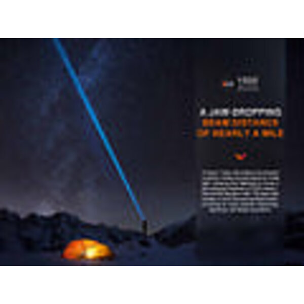 Fenix HT30R High Performance White Laser Flashlight 500 Lumen 1500 Meter