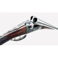12ga SxS 28.5"  2 1/2" Engraved, Very Good Condition