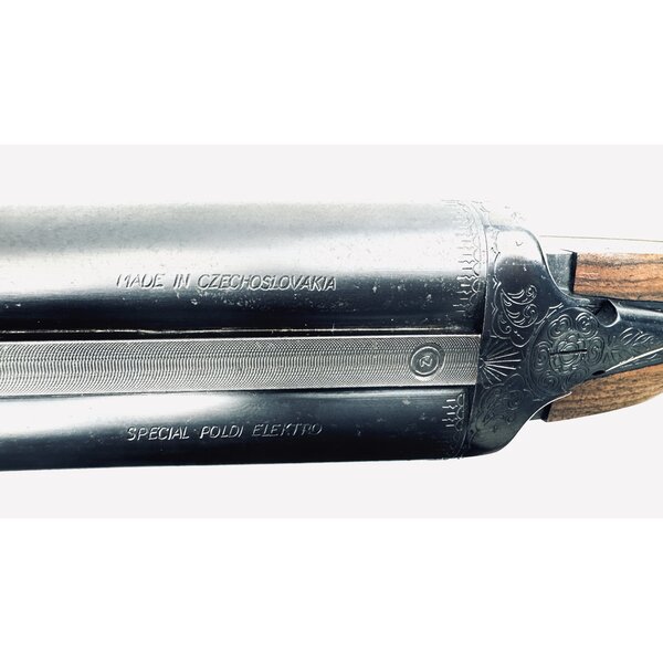 BRNO 12ga SxS 28.5"  2 3/4" Custom Stock, Very Good Condition