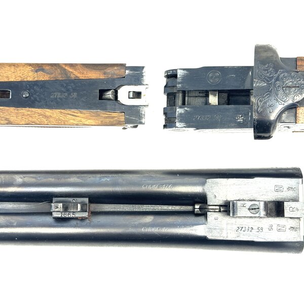 BRNO 12ga SxS 28.5"  2 3/4" Custom Stock, Very Good Condition