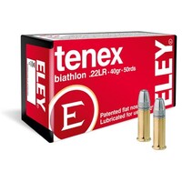 TENEX .22LR Biathlon Flat Nose 40 gr 1130 fps 50 Rounds