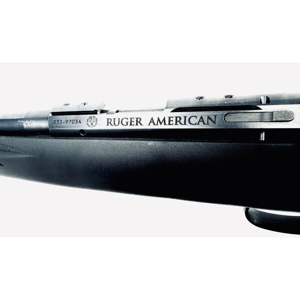 Ruger American Rimfire Rifle 22LR Black Synthetic Blued, Excellent Condition