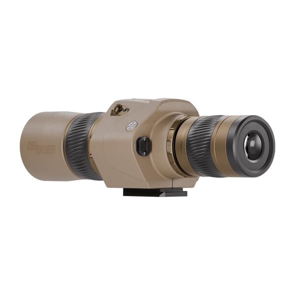 Sig Sauer Oscar6 HDX PRO OIS 16-32x60 Spotting Scope Image Stabilized FDE