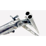 PINFIRE 12g SxS Damascus Elaborate Engraving 28" 90%+ Condition