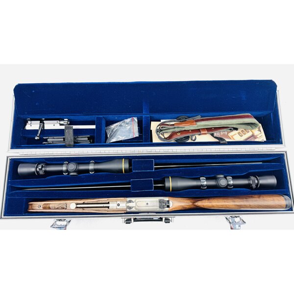 Blaser Blaser R84 Package, .338WM & .257 WbyMag w/ Leupold Vari-X III 3.5-10 Scopes & Hard Case, Excellent Condition, 80 Rounds