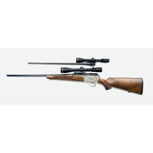 Blaser R84 Package, .338WM & .257 WbyMag w/ Leupold Vari-X III 3.5-10 Scopes & Hard Case, Excellent Condition, 80 Rounds