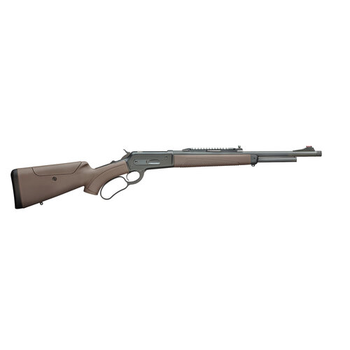 Pedersoli 30-30 Winchester Lever Action Droptine Fibre Optic Sights 19" Brown Polymer Stock Picatinny Rail 86/71