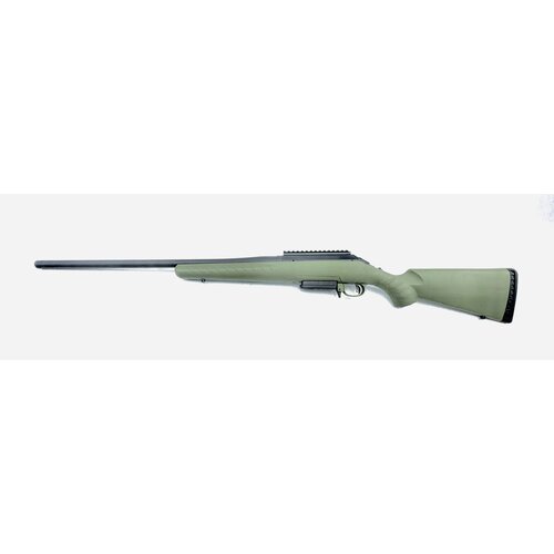 Ruger American 6mmCM, OD Green Synth. Stock, Threaded, Excellent Condition