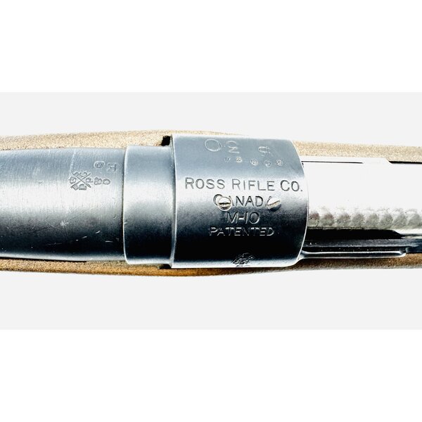Ross Rifle M10 .303 British,  Peep Sight, Sporterized Custom Stock, Very Good Condition