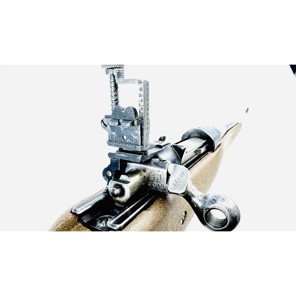 Ross Rifle M10 .303 British,  Peep Sight, Sporterized Custom Stock, Very Good Condition