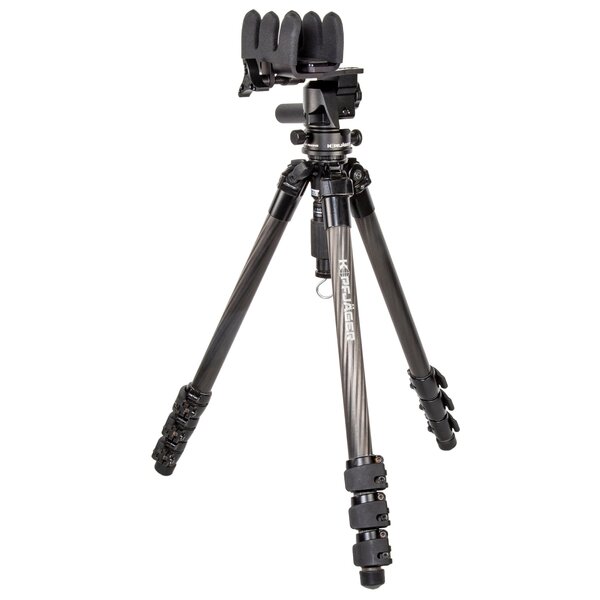 KopfJager Carbon Fiber Tripod with Reaper Grip K800 Tripod Kit