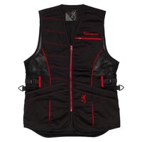 ACE Women's Right Hand Shooting Vest w/ Reactar G3 Pad Pocket Black / Red