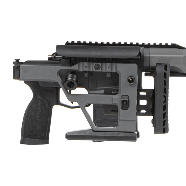 Sig Sauer Cross PRS Rifle 6.5 Creedmoor 24" Heavy Stainless, Concrete Gray, Folding PRS, AL MLOK, 1 Ten Round Mag