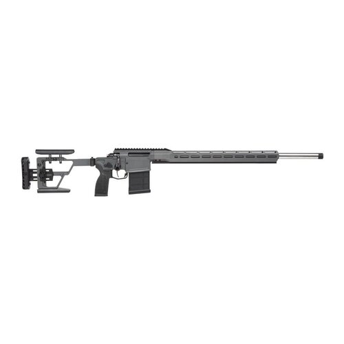 Sig Sauer Cross PRS Rifle 308 Win 24" Heavy Stainless, Concrete Gray, Folding PRS, AL MLOK, 1 Ten Round Mag