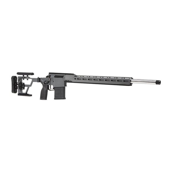 Sig Sauer Cross PRS Rifle 308 Win 24" Heavy Stainless, Concrete Gray, Folding PRS, AL MLOK, 1 Ten Round Mag
