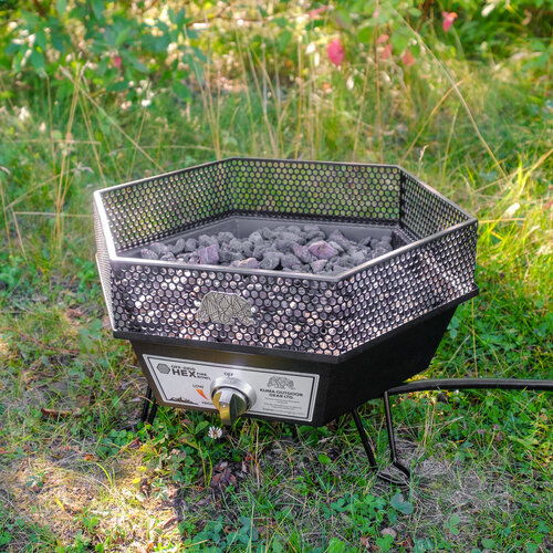Kuma Off-Grid Hex Fire Bowl