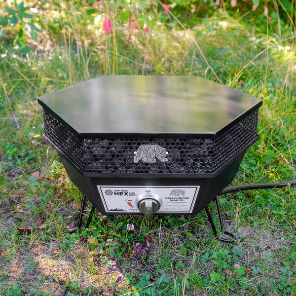 Kuma Off-Grid Hex Fire Bowl
