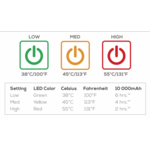 Kuma Bear Buddy Heated Chair - Heather Grey