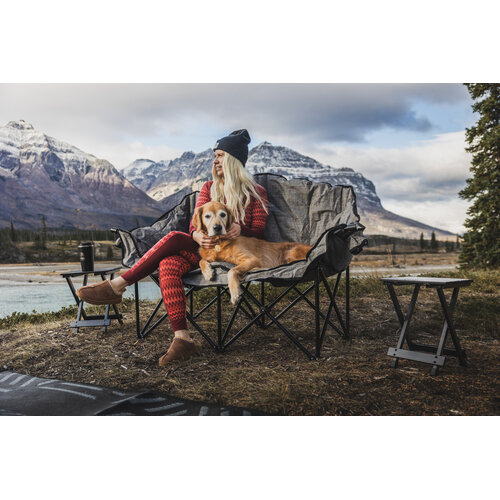 Kuma Bear Buddy Heated Chair - Heather Grey