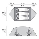 MSR Hubba Hubba HD 3 Person Backpacking Tent