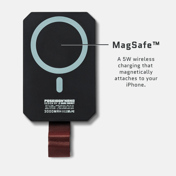 Dark Energy Poseidon Nano Wireless Charger - Black