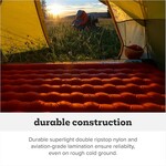 Big Agnes Rapide SL Insulated Sleeping Pad Orange Wide Regular