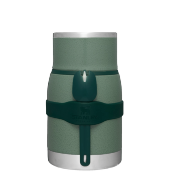 Stanley The Adventure To Go Food Jar w/Spork Hammertone Green 24oz / .71L