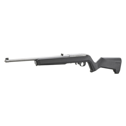 Ruger 10/22 Magpul MOEX  M-LOK Clear Satin Stainless 18.5" Iron Sights
