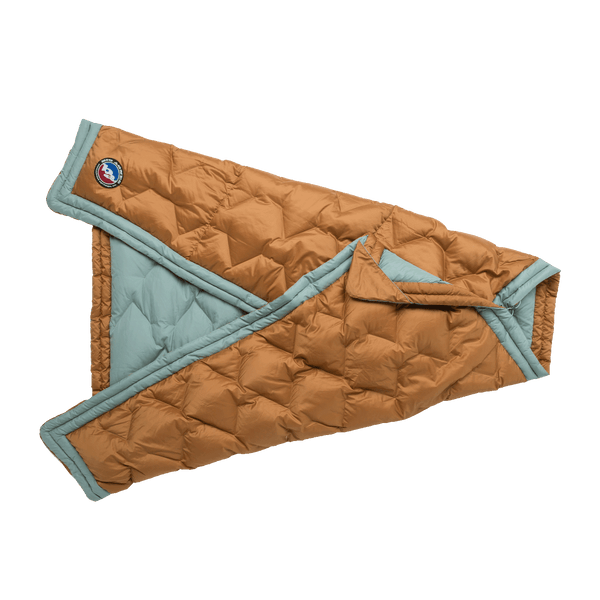 Big Agnes Camp Quillow Blue Surf / Brown Sugar