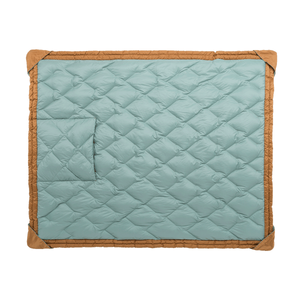 Big Agnes Camp Quillow Blue Surf / Brown Sugar