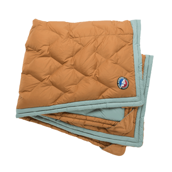 Big Agnes Camp Quillow Blue Surf / Brown Sugar