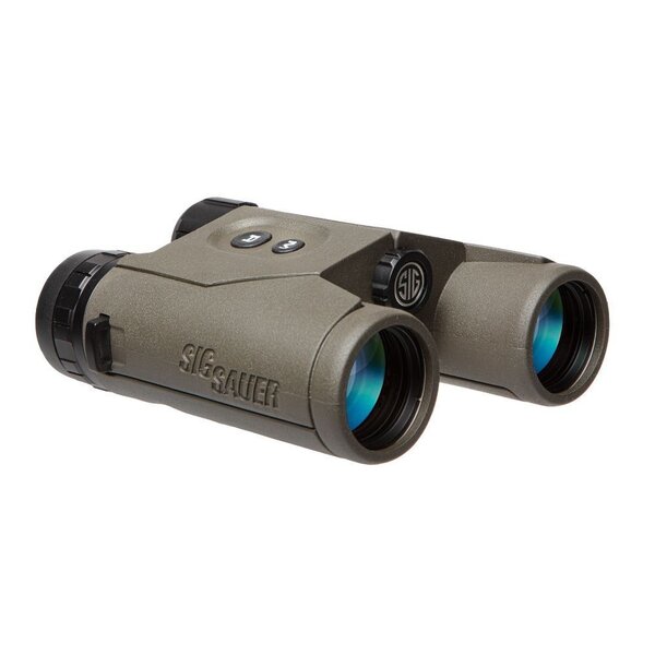 Sig Sauer KILO6K HD 10x32mm BDX LRF Digital Ballistic Rangefinding Binocular, Red OLED, OD Green, Env Sensors, Class 1M Laser