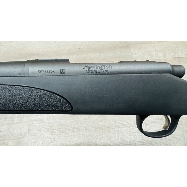 Remington Model 700 Varminter HB .22-250, Custom Brass Bolt Knob, Unfired Like-New Condition