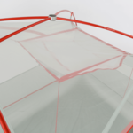 Big Agnes mtnGLO Tent Gear Loft - Square White
