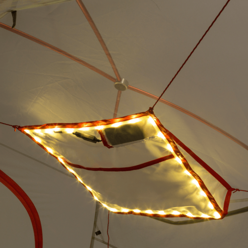 Big Agnes mtnGLO Tent Gear Loft - Square White
