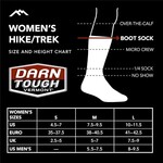 Darn Tough Women's Hike Trek / Boot Sock with midweight cushion 5010