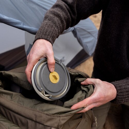 Sea to Summit Frontier Collapsible Kettle Cook Set - (1 Person - 3 Piece with Bowl and Cup) Sea to Summit Frontier Collapsible Kettle Cook Set - (1 Person - 3 Piece with Bowl and Cup)