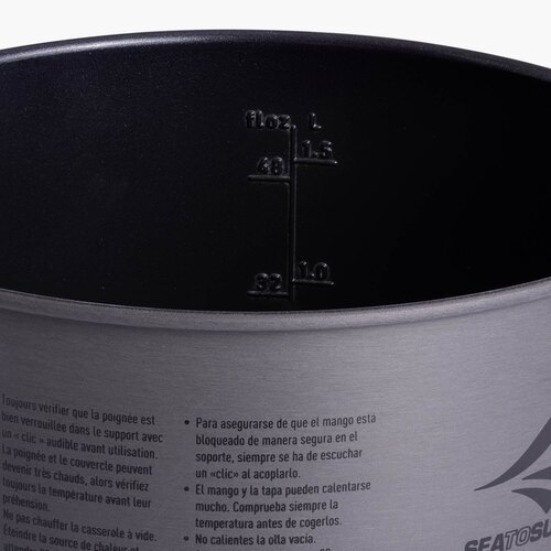 Sea to Summit Frontier Ultralight Pot Set 1.3L and 3L Sea to Summit Frontier Ultralight Pot Set 1.3L and 3L
