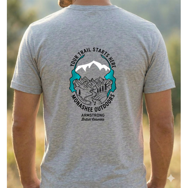 Monashee Outdoors Your Trail Starts Here T-Shirt