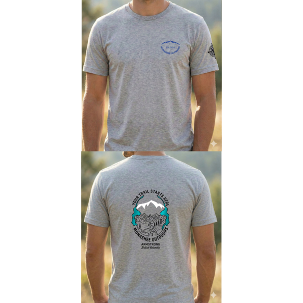 Monashee Outdoors Your Trail Starts Here T-Shirt