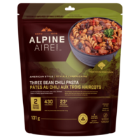 Three Bean Chili Pasta