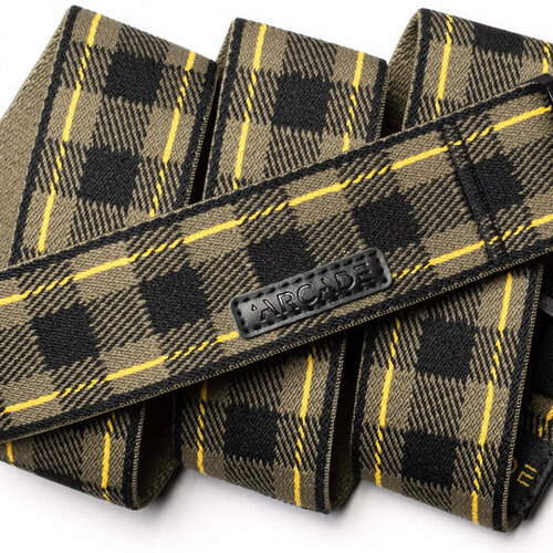 Arcade Plaid - Crocodile / Mustard Arcade Plaid - Crocodile / Mustard