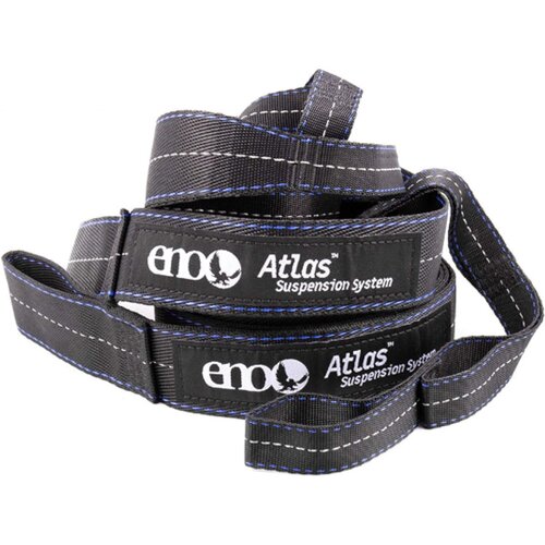 ENO Atlas Hammock Suspension Straps Black/Royal