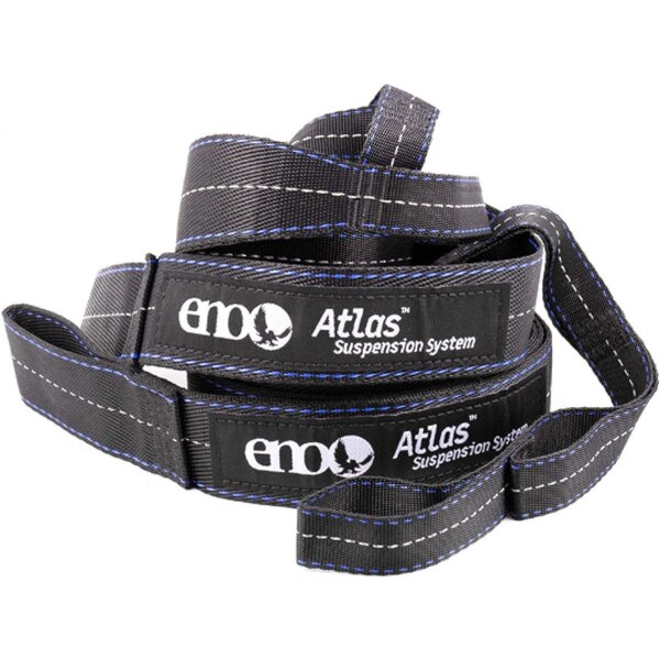 ENO Atlas Hammock Suspension Straps Black/Royal