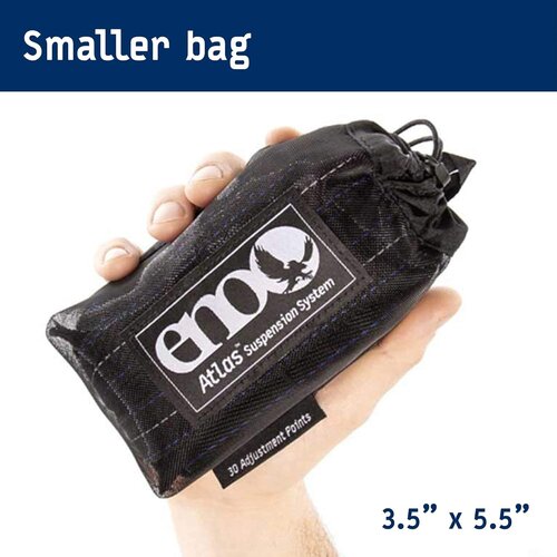 ENO Atlas Hammock Suspension Straps Black/Royal ENO Atlas Hammock Suspension Straps Black/Royal